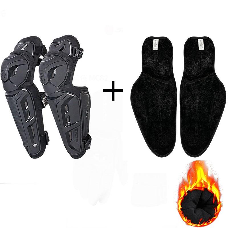 TPU Motorcycle Knee Elbow Pads Set CE Level 1 Protection Off-Road Racing Cycling Adult Protective Gear