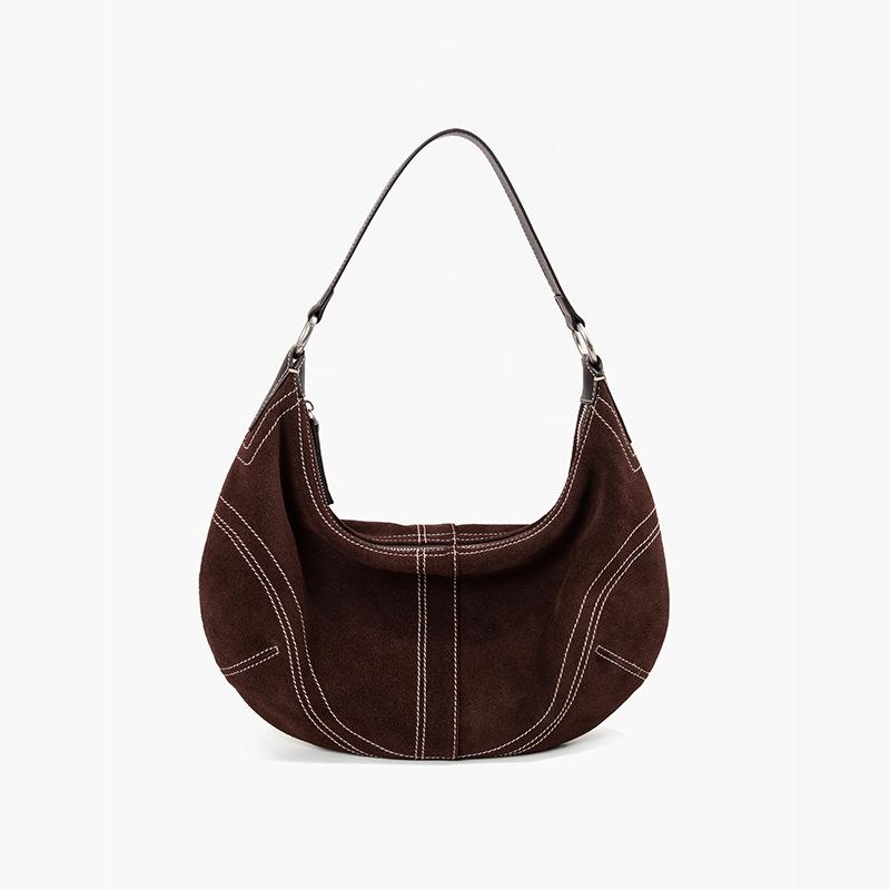 

Crossbody Dumpling Bag High-end Women s Bag Cowhide Bag Fashionable and Versatile Women s Single-shoulder Bag One Size
