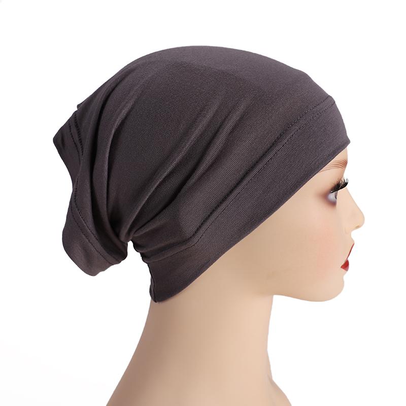 New Designs Muslim Underscarf Women Undercaps Cotton Jersey Headwrap Cover Inner Hijab Cap