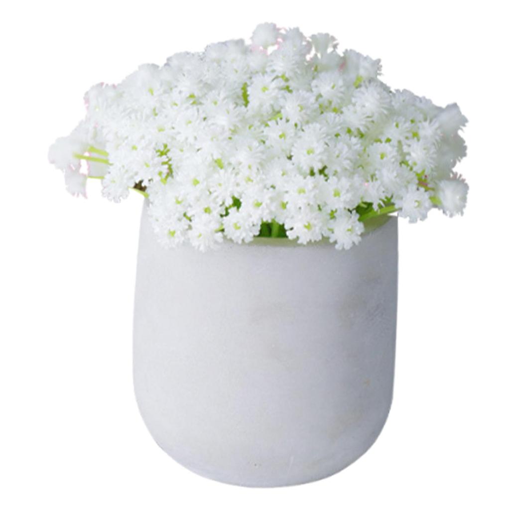 Gypsophila Artificial Flowers Desktop Ornament for Living Room Farmhouse
