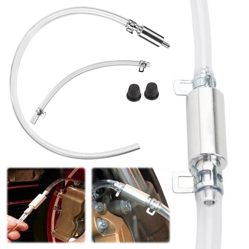 Motorcycle Car Clutch Brake Bleeder Kit One Way Valve Tube Bleeding Tool Kit for Motorcycle
