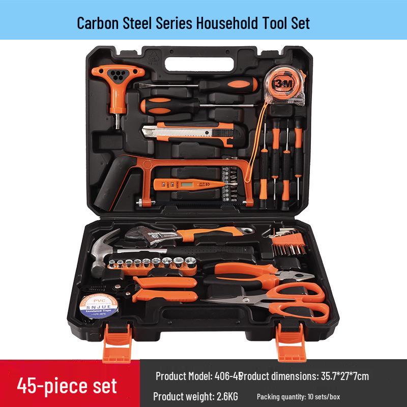 Comprehensive Household Tool Set: Wrench & Screwdriver for Car Repairs