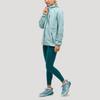 HOKA ONE ONE Hooded Zip-Up Long Sleeve Jacket Women jackets Blue 1156100-DZY