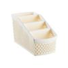 Divided Cell Desktop Storage Organizer Trapezoidal Student Stationery Shelf  Cosmetics