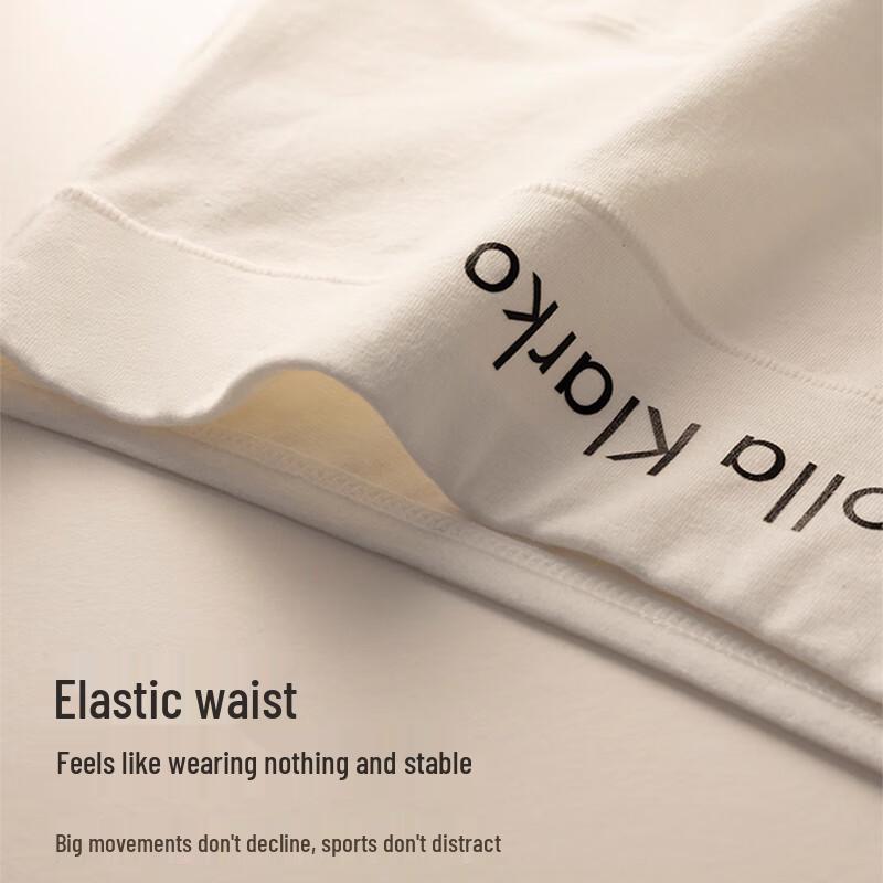 FitonTon Women's Pure Cotton Antibacterial Boxer Briefs