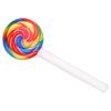 Creative Simulation Lollipop Throw Pillow Plush Toy Doll Rainbow Lollipop Play Children'S Company Soothing Doll