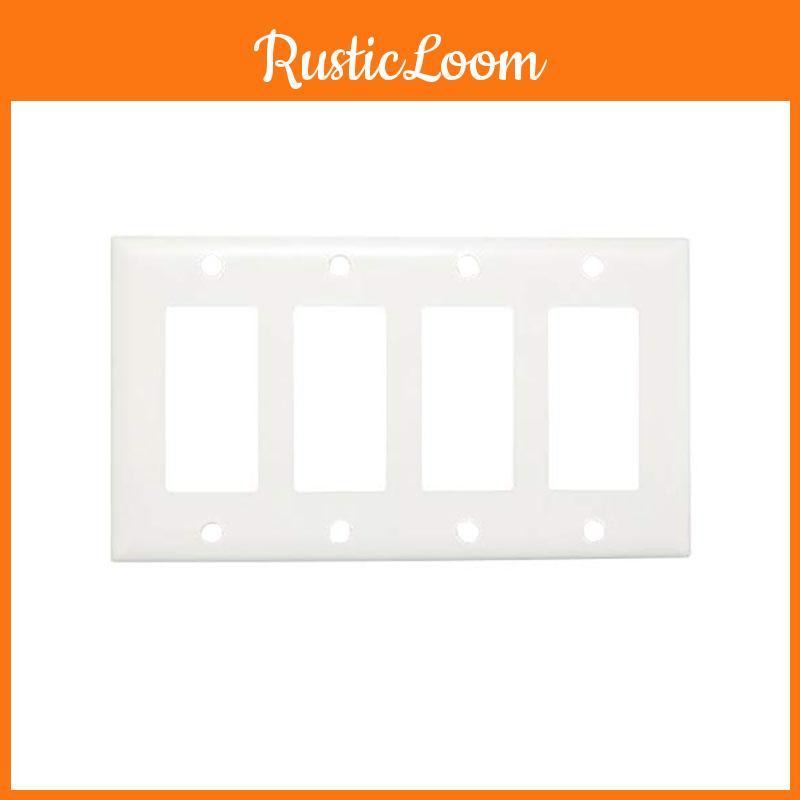 Heat Resistant Polycarbonate Decorator Outlet Wall Plate Rocker Switch Cover