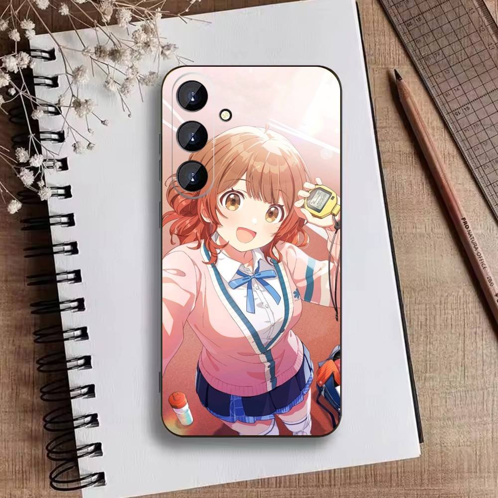 Love Live Nakasu Kasumi Phone Case For Samsung Galaxy A73,21,22,32,71,53,52,51,80,5G Soft Black Cover