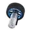 65/85mm DIY Smart Remote Car Motor Kit Diy Set Tracking Rubber Red&Blue Wheel 6V 12V 24V DC Gear Motor Low Speed Motor