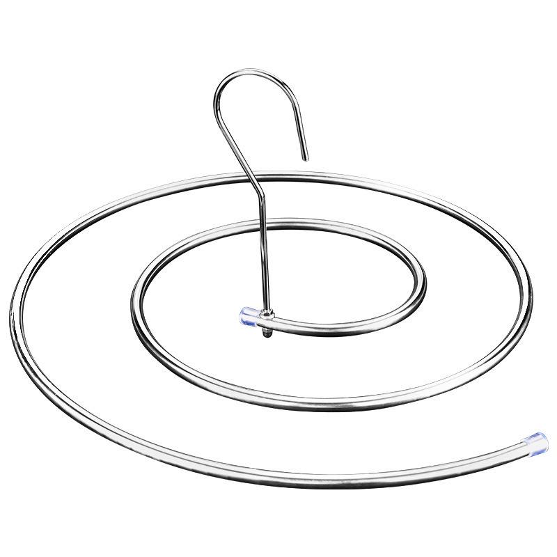 Runder Spiral-Wäscheständer für den Balkon - Ideal zum Aufhängen von Bettlaken, Bettbezügen und mehr.