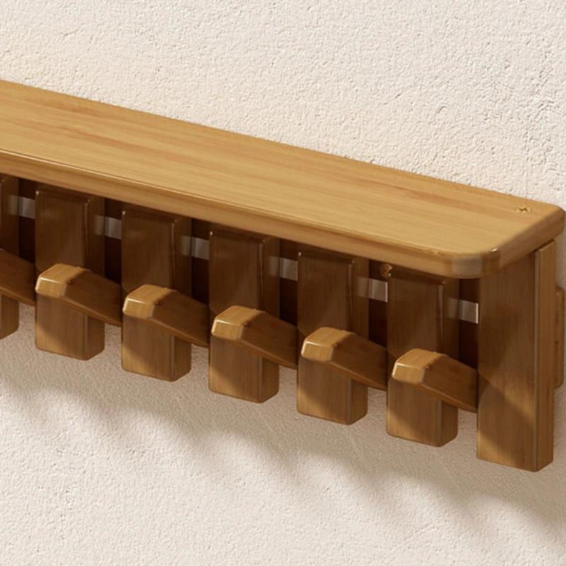 Modular wall Coat racks wooden multifunctional space saving Shelf Storage clothes hangers entrance hall Hanger Living room