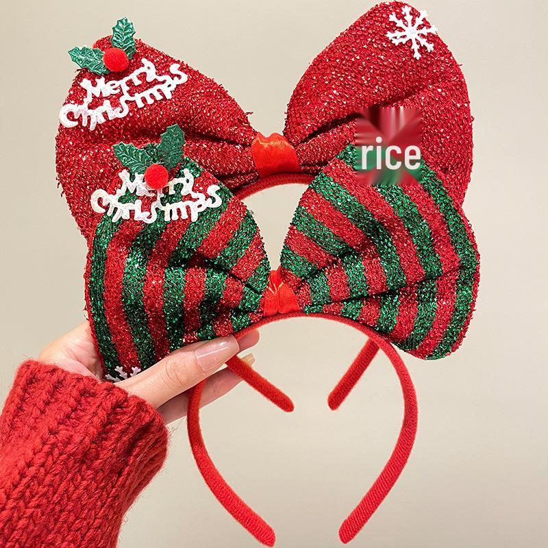 Mori Style Reindeer Antler Headband: Cute Christmas Hair Clip for Women & Kids