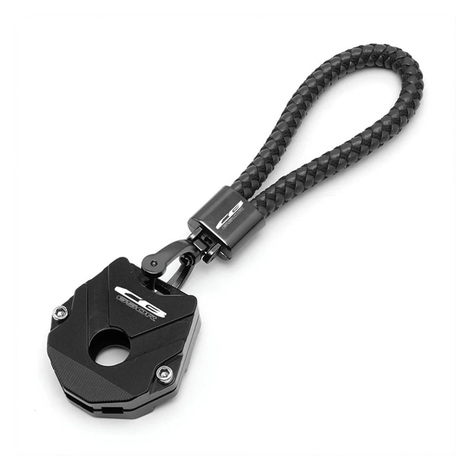 Key Shell Keychain for Honda CB650R CB 650R CB650 R CB650R Key Chain Key Shell (Black2) Free size