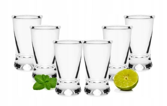 Durable Classic Vodka Glasses 25 Ml 6 Pieces