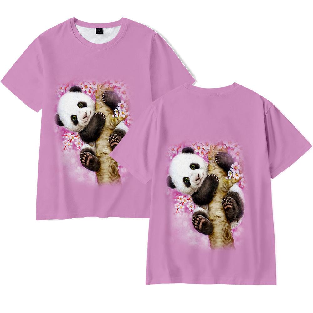 Tricouri cu imprimare 3D Panda noi, îmbrăcăminte de stradă cu animale drăguțe, bărbați, femei, modă, tricou supradimensionat, Harajuku, tricouri pentru copii, bluze, îmbrăcăminte băieți, fete