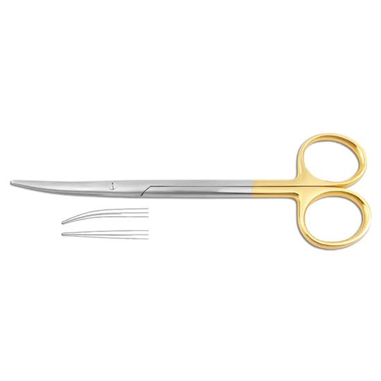GDC Scissors Metzenbaum Tc - Curved (12cm) (S5055)