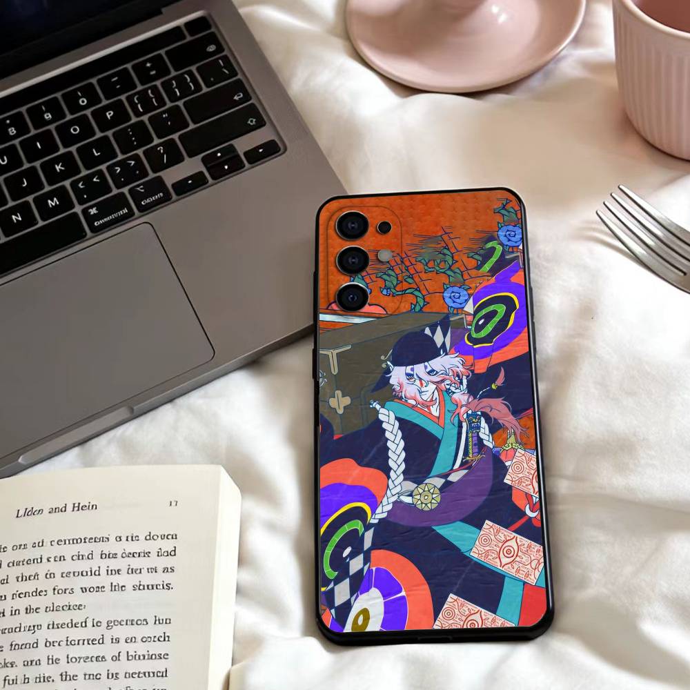 M-MONONOKE KAPITEL DIE ASCHE DER WUT Handyhülle Für Samsung S25,24,23,22,30,21,10,9,Ultra,Plus,Lite,FE,4,5 G Weiche Schwarze Hülle