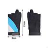 3 Cut Finger Gloves Cycling Fingerless Protective for Picnic Kayaking Motorcycling