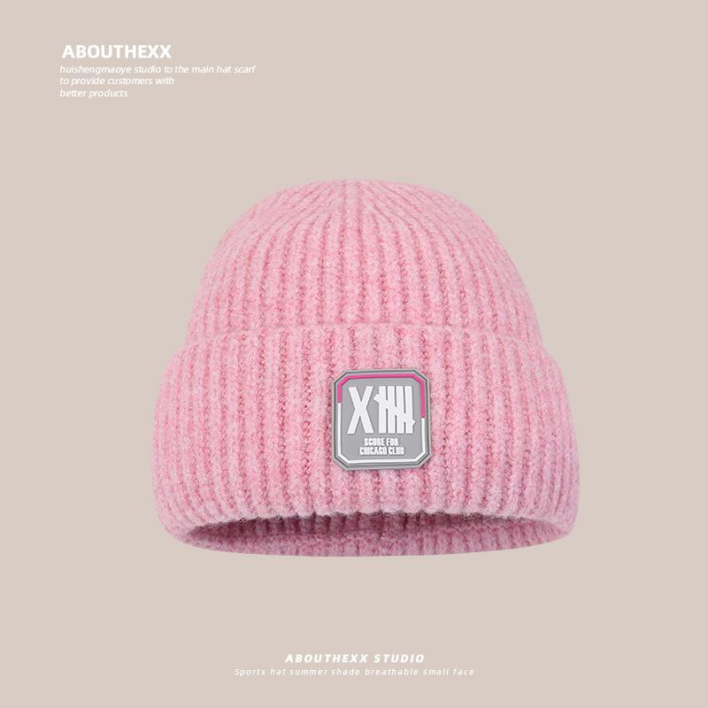 Hats for Women Warm Knitted Hats  Korean Style  Fashionable and Versatile Student Outdoor Cold Wool Hats  Japanese Cold Hats  Men