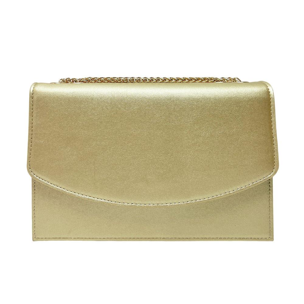 Borsa da Sera Caratteristica - Borsa con Tracolla a Catena - Borsa a Mano o a Spalla Semplice ed Elegante - Borsa alla Moda da Donna