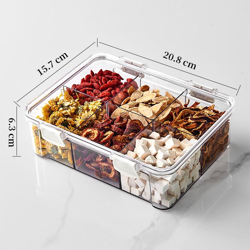 Transparent Food-Grade Plastic Storage Jar for Soups