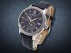 ORIENT Sun & Moon RA-AK0006L10A Automatic Navy Dial Crystal 36mm Box & Papers Used