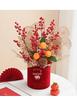 Chinese New Year Prosperity Fruit Ornament - Snake Year Fortune Bucket for Home Decor, Spring Festival Atmosphere in Entrance Hall & Living Room