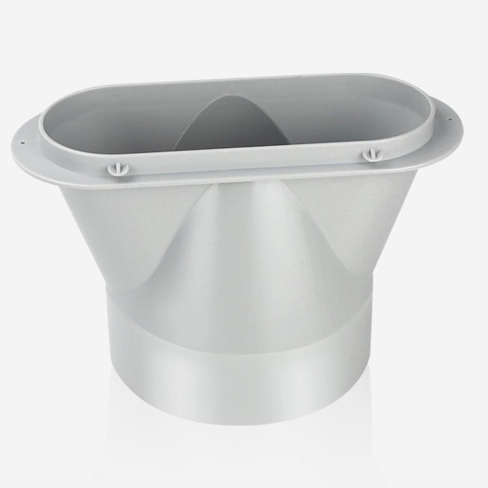 130mm Air Conditioner Exhaust Hose Pipe Connector Coupler for Air Conditioner Parts Exhaust Duct Interface Pipe Tube Connector