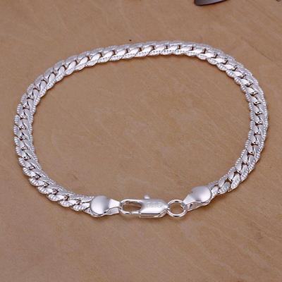 925 Sterling Silver 18-20cm Bracelet Fashion Jewelry