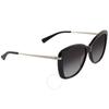 Grey Gradient Butterfly Ladies Sunglasses Lo616s 005 56