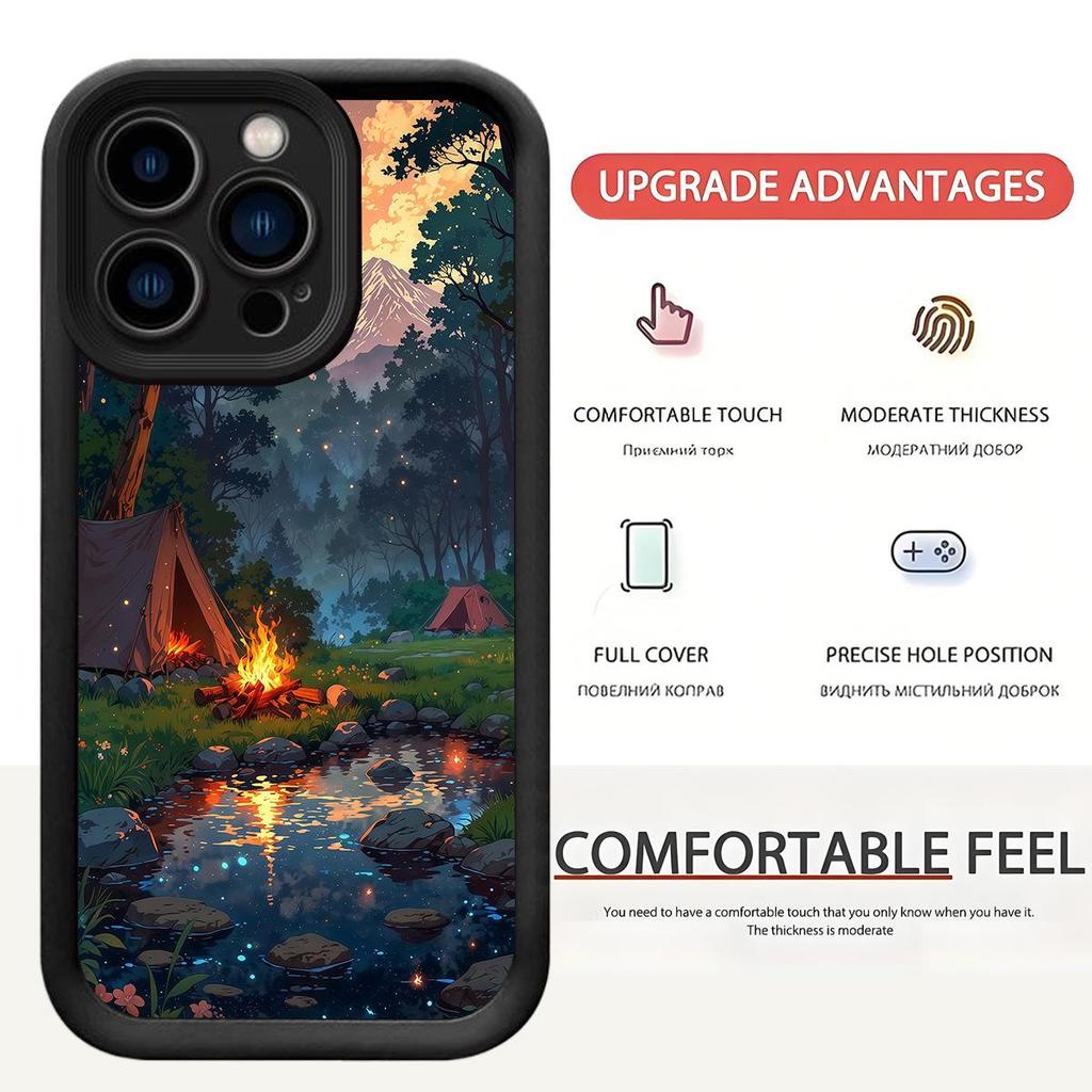 Black Groove iPhone 14/15/16/17 Pro Max Case - Outdoor Style