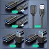 USB Cable Wire with Power On Off Button, Multiple Choice USB3.0 Male to Female 5Gbps Data Transfer Line Extension Cord