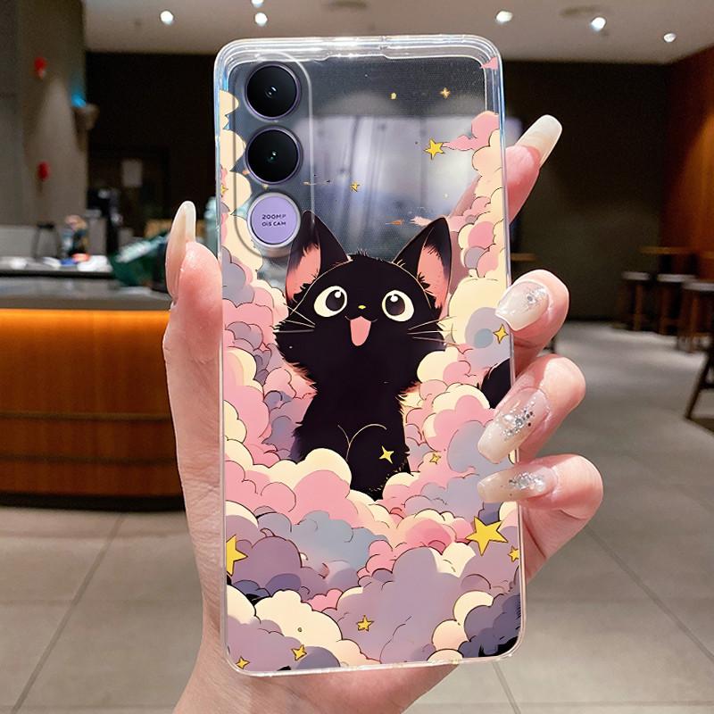 Casing For Vivo V70 FE V70FE 5G V2550 Phone Case Aesthetic Luxury Cute Cool Boys Girls Soft Silicone Transparent TPU Cover Shell