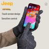 Jeep Men's Touchscreen Wool Winter Gloves