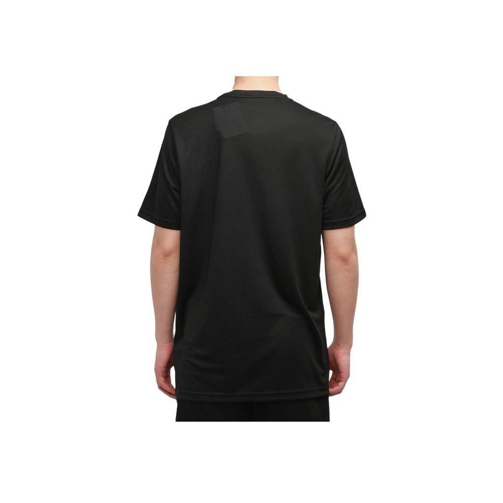 Puma Solid Color Sports Running Training Printed Crew Neck Short Sleeve T-Shirt Men Tops Black 520315-01