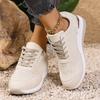Fashion Lightweight Wedge Sports Shoes for Women 2025 Autumn Fashion Platform Sneakers Woman Non Slip Lace Up Comfortable Walking Shoes
