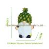 **Creative Fruit-Shaped Resin Gnome Ornaments for Garden**