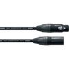 XLR Connecting Cable [1x Xlr Female - 1x Xlr Male] Cordial Cpm 2.5 Fm Black 2.50 M