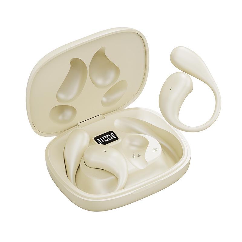 X93 Cross-border Wireless Bluetooth Clip-on Earbuds with Noise Cancelling & Large Battery