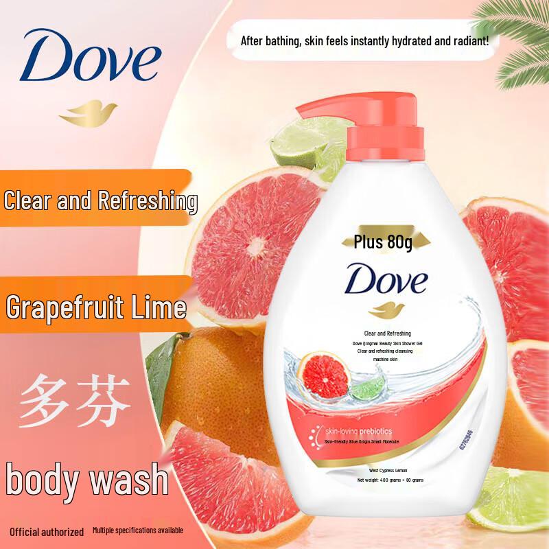 DOVE Purifying & Refreshing Body Wash