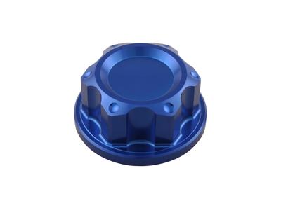 SHFIT UP Motorcycle Equipment Billet Stem Nut Type 2 Monkey 125 | DAX125 | GROM Blue 261025-01