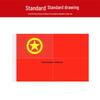 Nano Waterproof Thickened Chinese Communist Youth League Flag