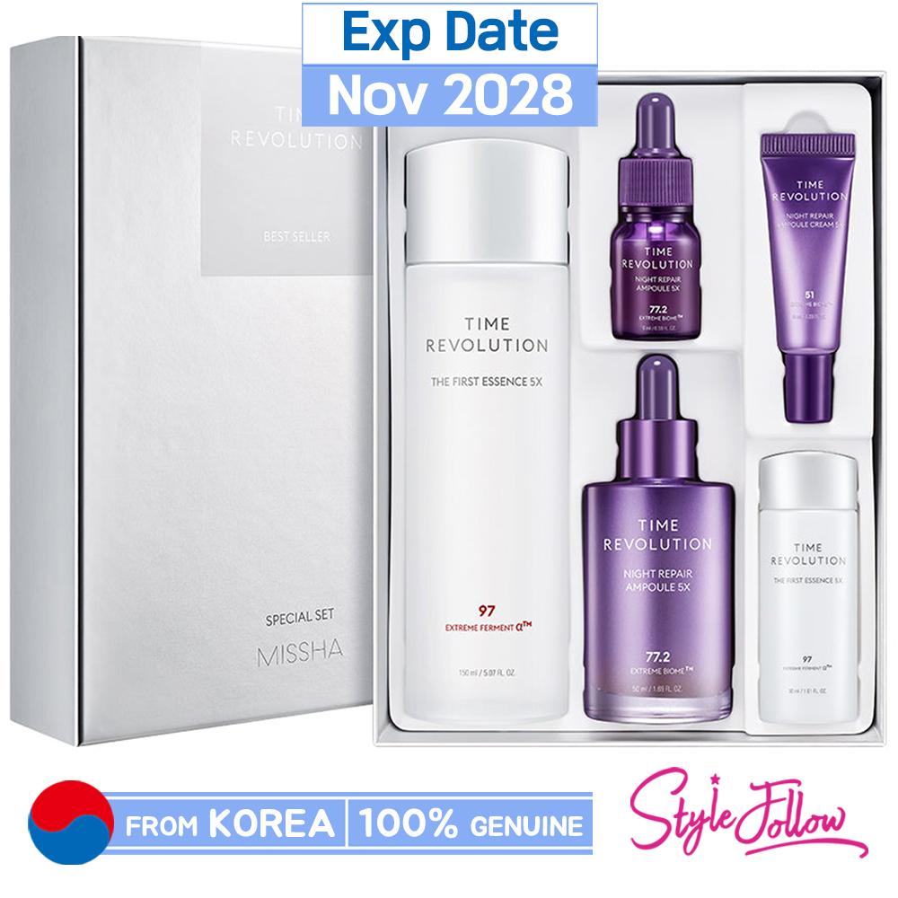 [MISSHA] Набор бестселлеров Time Revolution 5X Duo 1pc + Sample Gifts