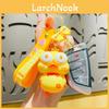Creative Eyeball Chicken Keychain Unique Pvc Accessory For Bags And Cars