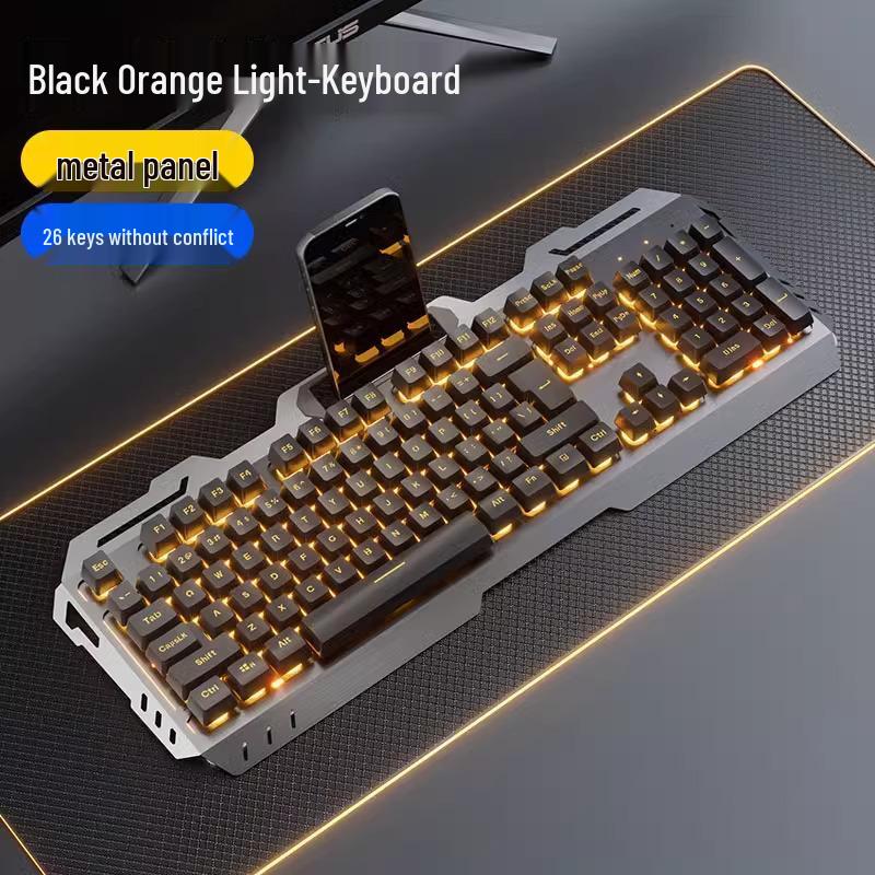 Maverick Mechanical Gaming Keyboard, Mouse, and Headset Set - Wired Esports Peripherals.