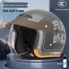 Unisex 3C Certified Electric Scooter Helmet with Hidden Visor – All-Season, Winter-Ready, Men’s and Women’s Safety Protection.