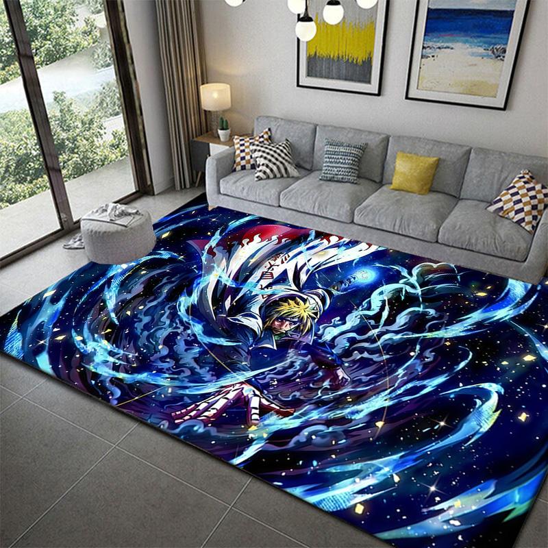

Naruto Anime Artwork Area Rug Non-Slip Soft Floor Mat for Home Decoration 60x90cm