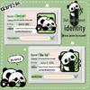 Panda ID Card Protector: Cute, Full-Coverage Blocking Sleeve for Campus Cards