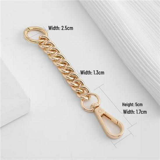 Mahjong Bag Extension Chain: Hobo Underarm Bag with Chain Accessories