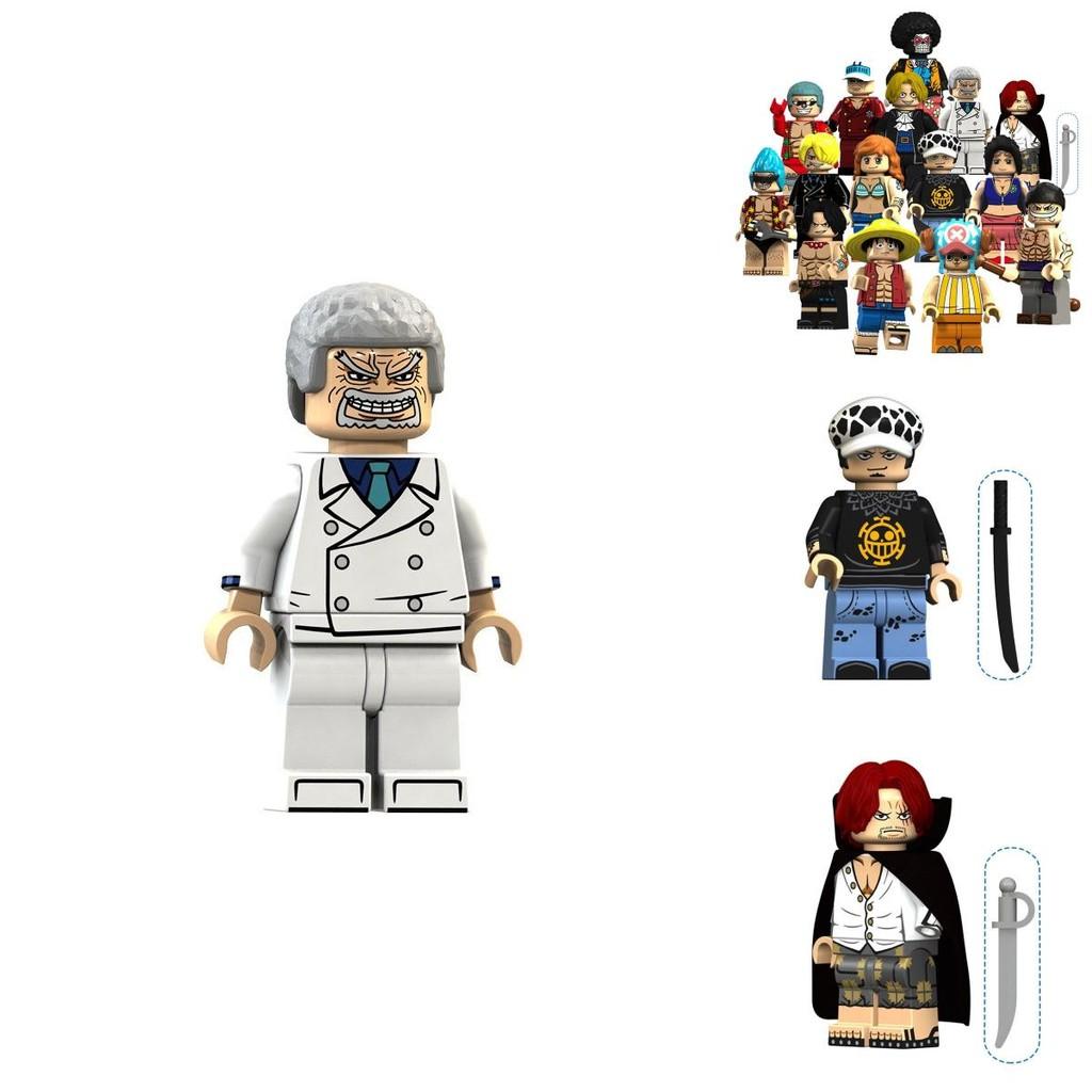 Non-electric Pirate Anime Building Blocks Perfect For Export Abs Plastic Material